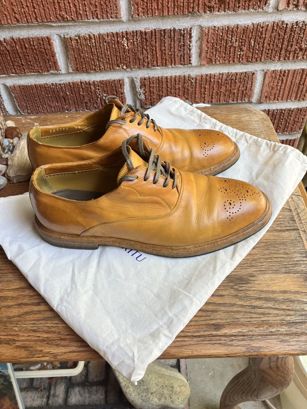 Dolce & Gabbana Beautiful Oxford Brogues Formal Shoes Size US 7.5 / EU 40-41 - 5 Thumbnail