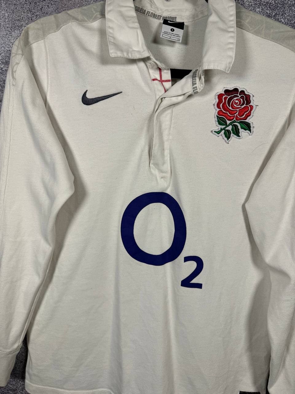 Nike × Vintage Vintage England Rugby Union 2010 Nike O2 Jersey Small Size US S / EU 44-46 / 1 - 7 Thumbnail