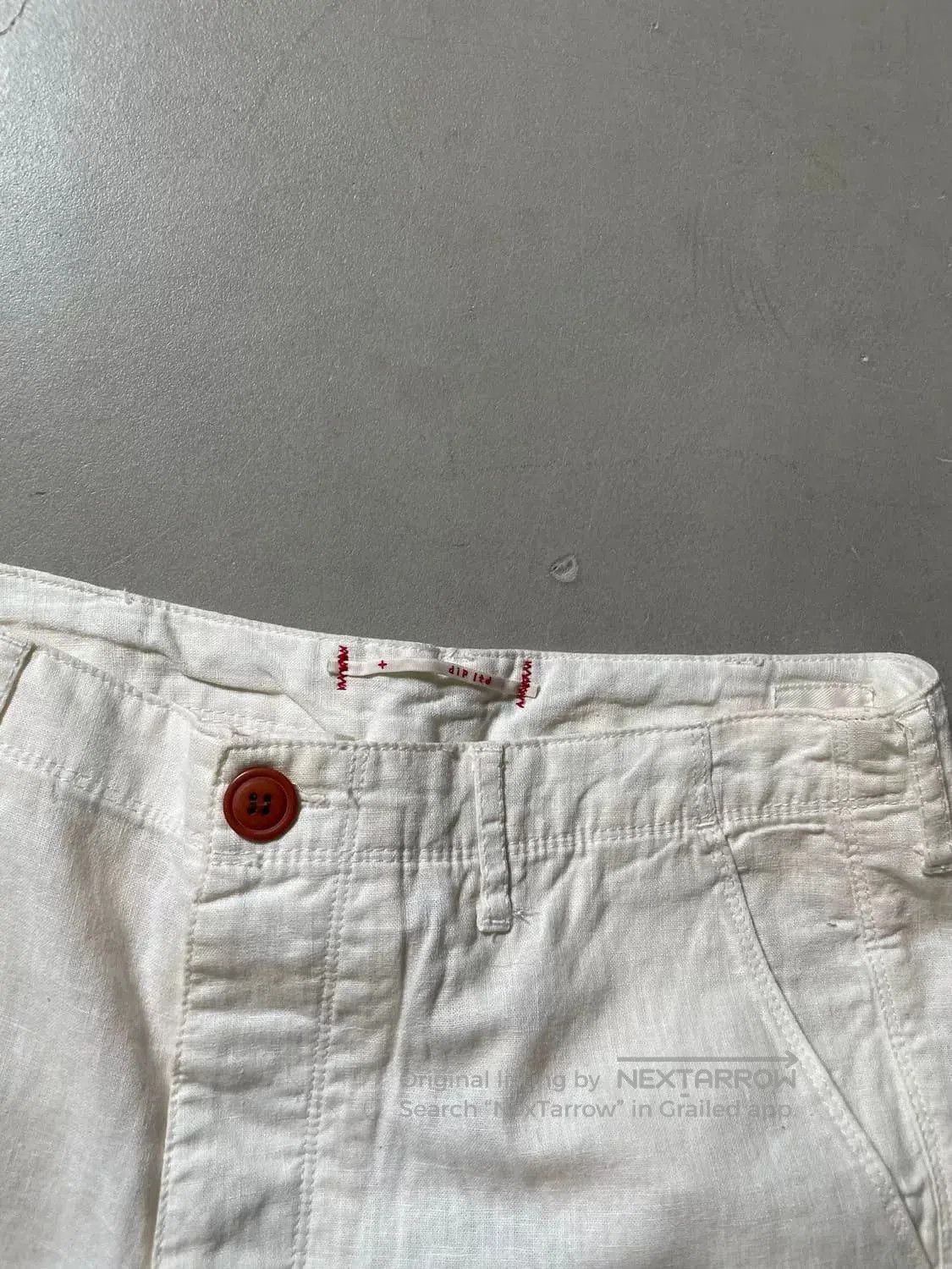 Vintage Vintage 90s Retro Sailor Shorts. Size US 28 / EU 44 - 3 Thumbnail