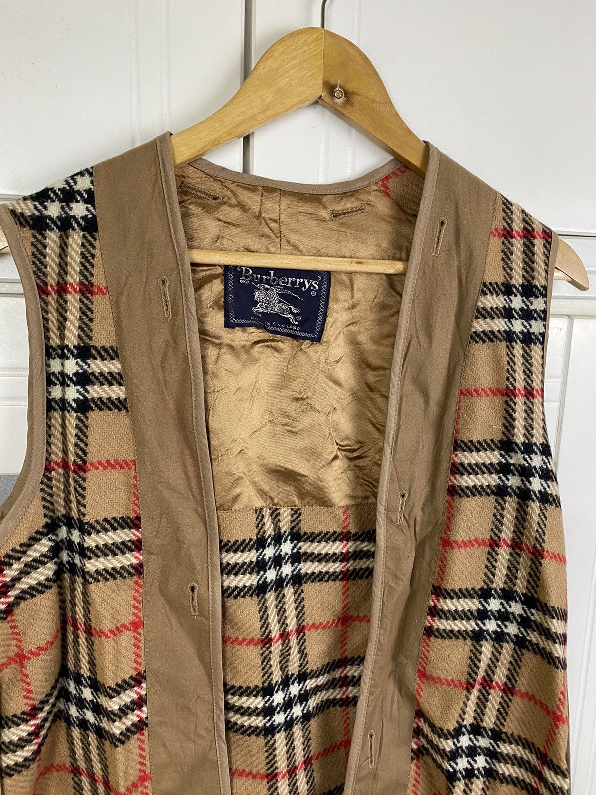 Burberry Prorsum × Vintage Burberrys Nova Check Liner Size US L / EU 52-54 / 3 - 3 Thumbnail