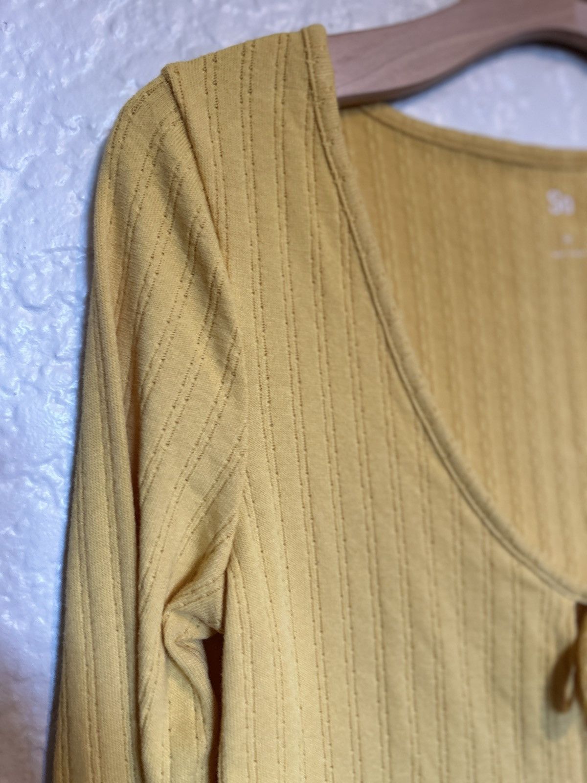 Vintage Women’s yellow tie cardigan size Medium Size M / US 6-8 / IT 42-44 - 5 Thumbnail