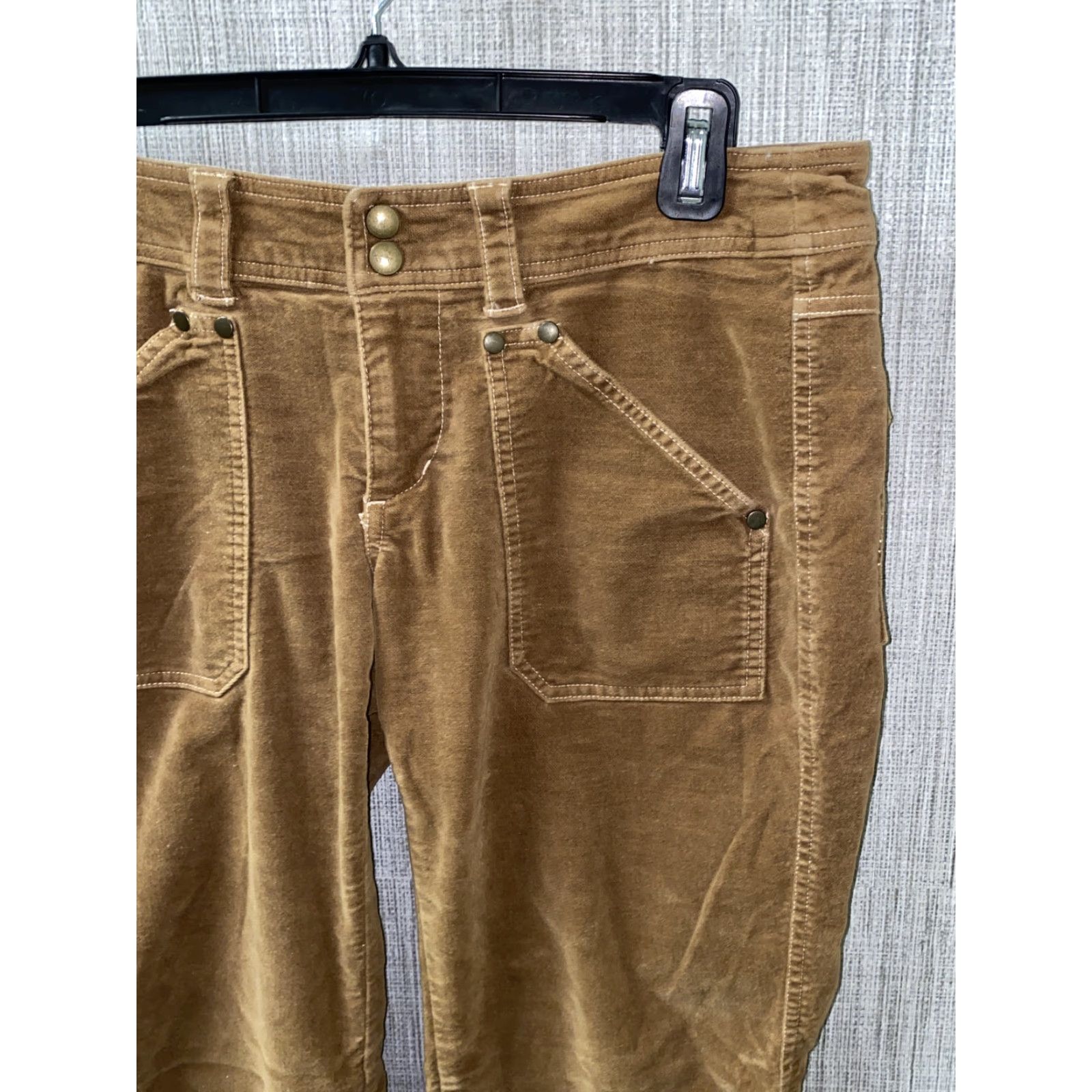 Vintage Kuhl Womens Brown Cotton Zip Fly Pants Size 6 Casual Pants Regular 30 Inseam Womens Regular Size 6 Brown Cotton Zip Fly Pants Size 28" / US 6 / IT 42 - 2 Thumbnail