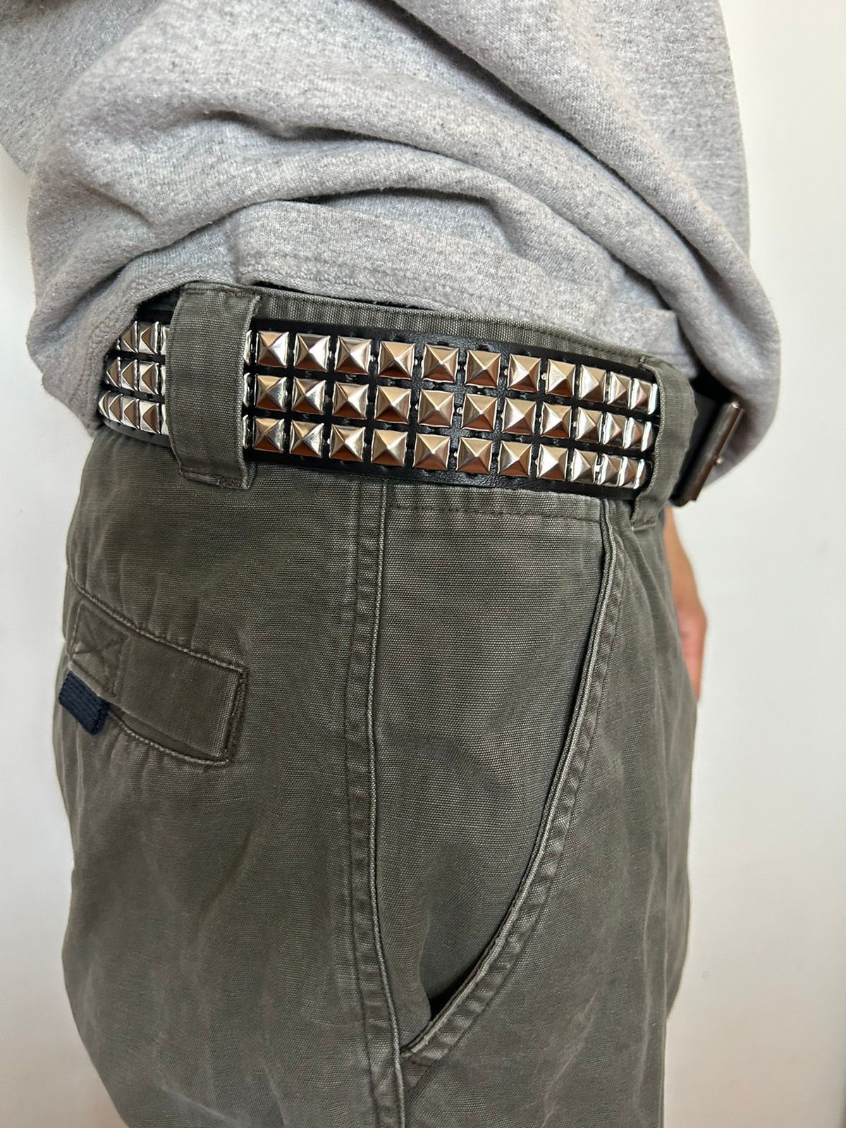 Japanese Brand Pyramid Studded Belt (classic) Size ONE SIZE - 2 Thumbnail
