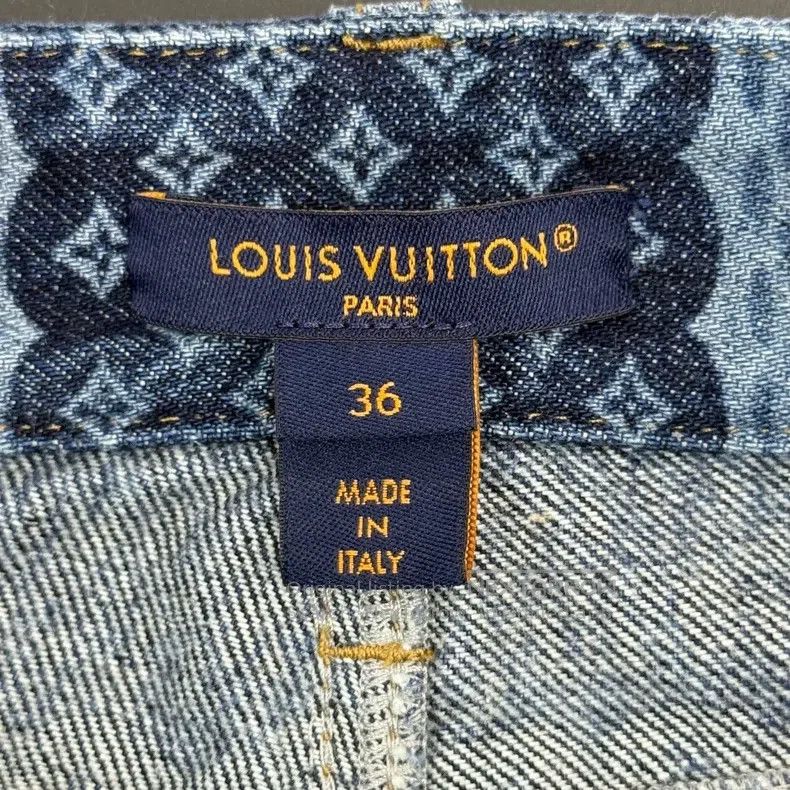 Louis Vuitton Louis Vuitton Washed blue checkerboard presbyopic leather Size US 36 / EU 52 - 5 Thumbnail