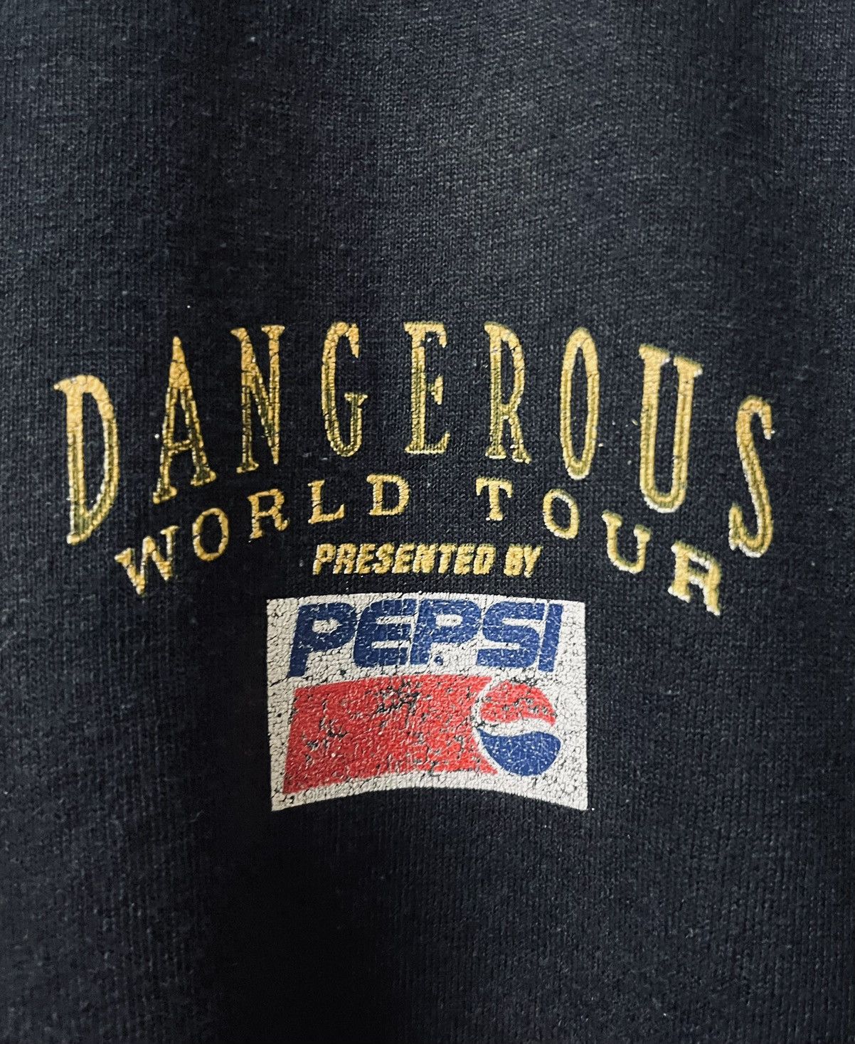 Michael Jackson VINTAGE MICHAEL JACKSON x PEPSI DANGEROUS WORLD TOUR 90s Size US L / EU 52-54 / 3 - 3 Thumbnail