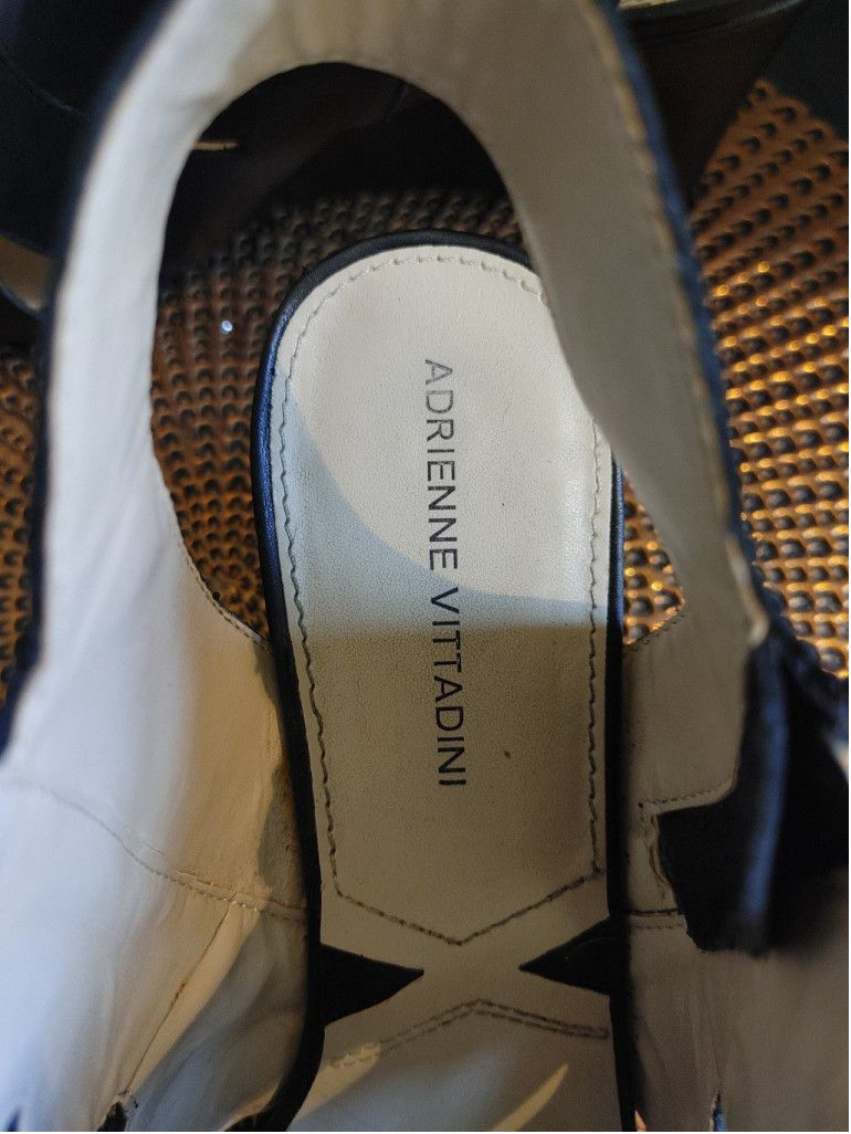 Other Adrienne Vittadini Raneer Leather Wedge Sandals Size 10 Size US 10 / IT 40 - 6 Thumbnail