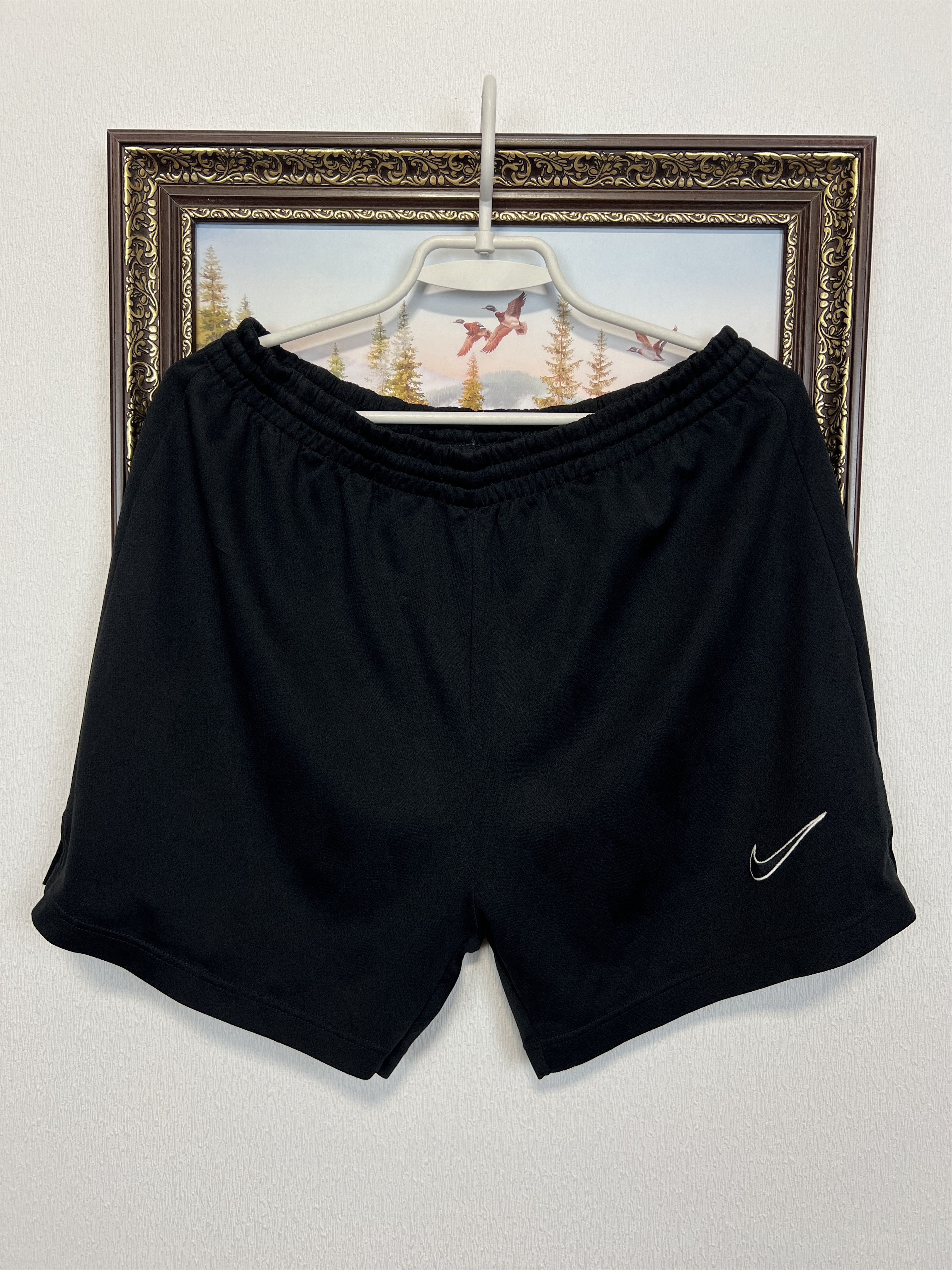 Nike Vintage 90's Nike Football Shorts Soccer Athletic Rare Hype Size US 32 / EU 48 - 1 Thumbnail