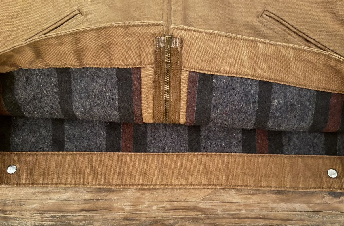 Carhartt Late 80s Carhartt Detroit Size US XL / EU 56 / 4 - 4 Thumbnail