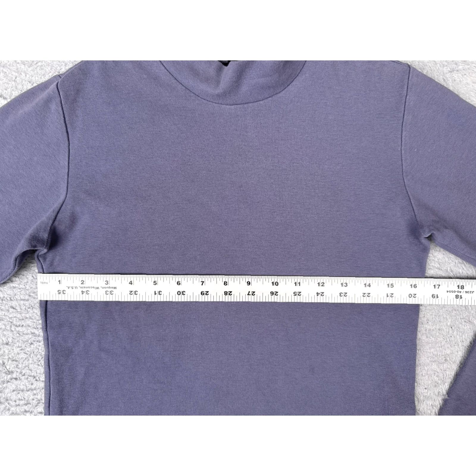 Patagonia VINTAGE Patagonia Shirt Women S Purple Long Sleeve Cotton Mock Neck Hike Camp Size S / US 4 / IT 40 - 7 Thumbnail