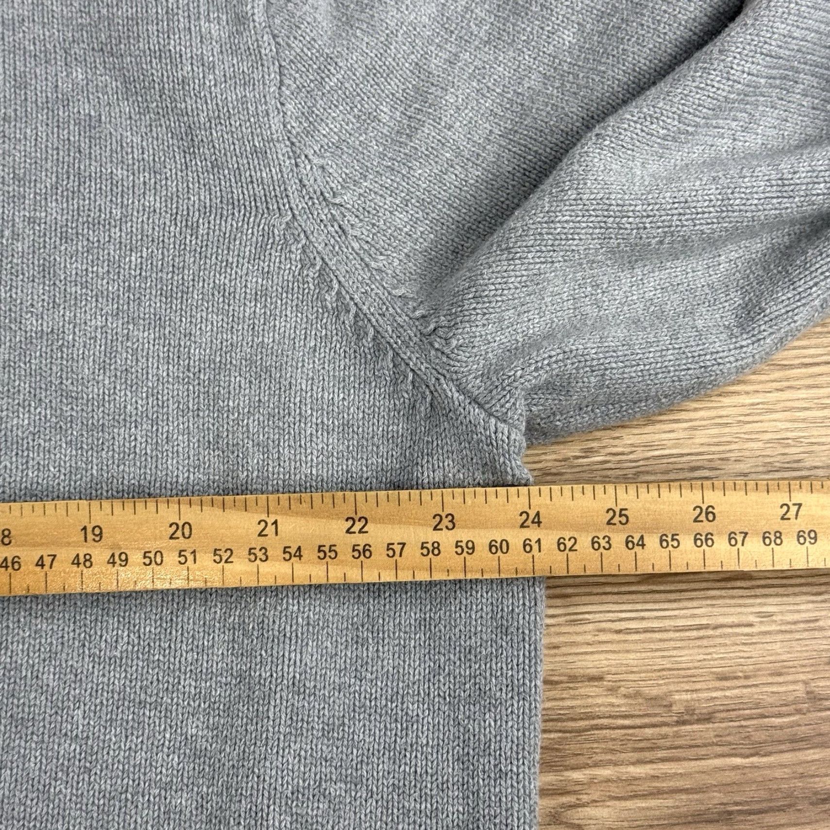 Chaps VINTAGE Chaps Sweater Mens 2XL Gray Crew Neck Knit Long Sleeve Shirt (Note: avoid adding N/A) Size US XXL / EU 58 / 5 - 7 Thumbnail