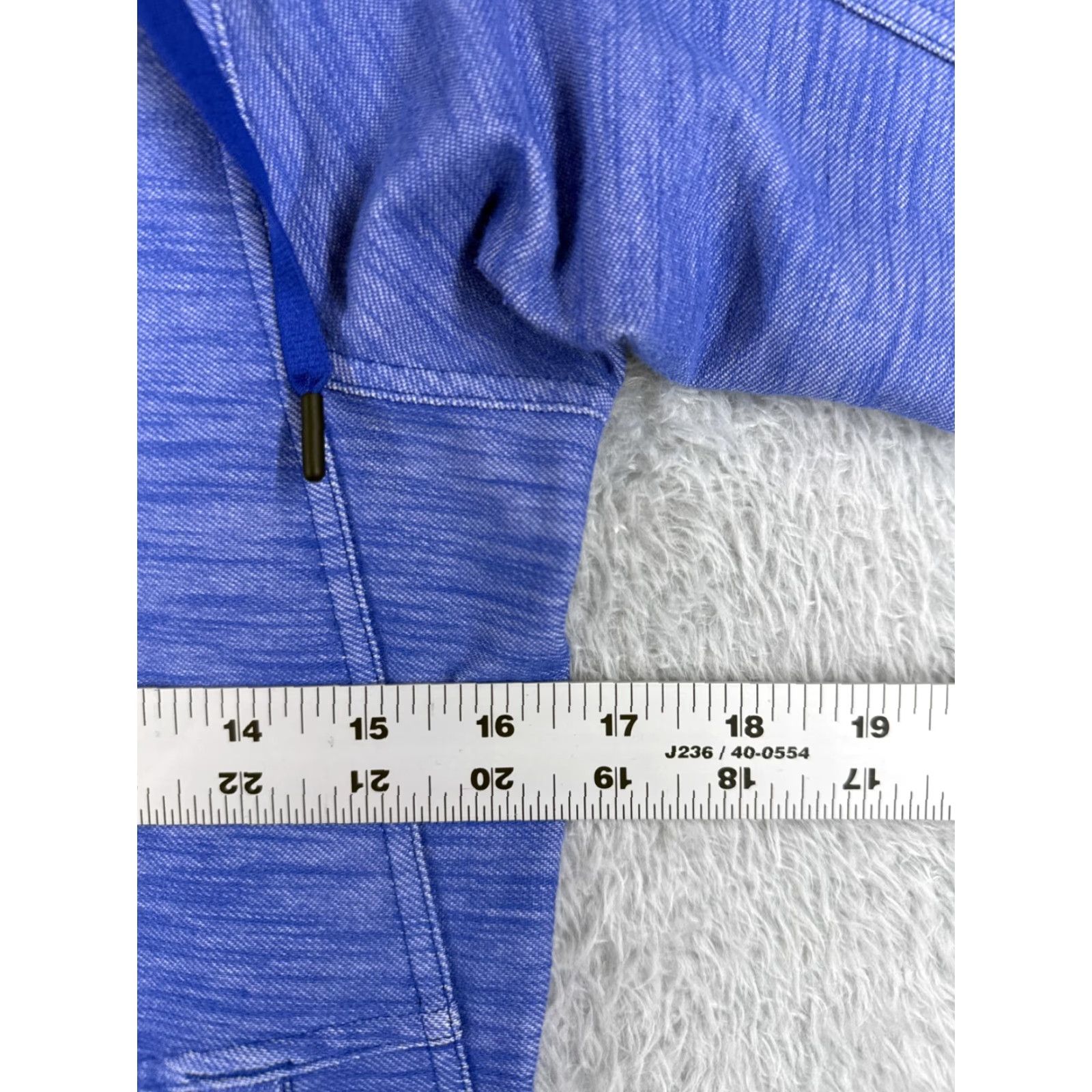 The North Face The North Face Jacket Womens Medium Blue Full Zip Hooded Denim Polyester Blend Size M / US 6-8 / IT 42-44 - 7 Thumbnail