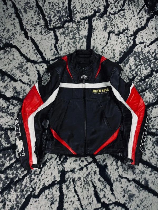 Other Vintage Arlen Ness Motorcycle Jacket Black Red M Size US M / EU 48-50 / 2 - 1 Thumbnail