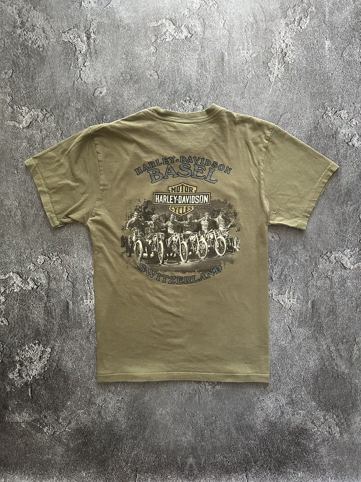 Harley Davidson 🔥 Vintage Harley Davidson Switzerland T-Shirt Size US M / EU 48-50 / 2 - 4 Thumbnail