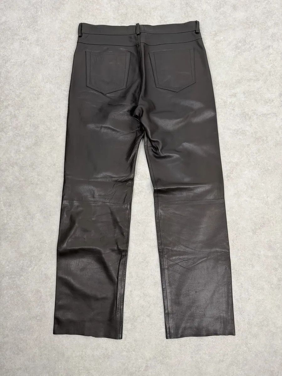 Louis Vuitton Louis Vuitton Brown Classy Lambskin Leather Pants Size US 32 / EU 48 - 7 Thumbnail