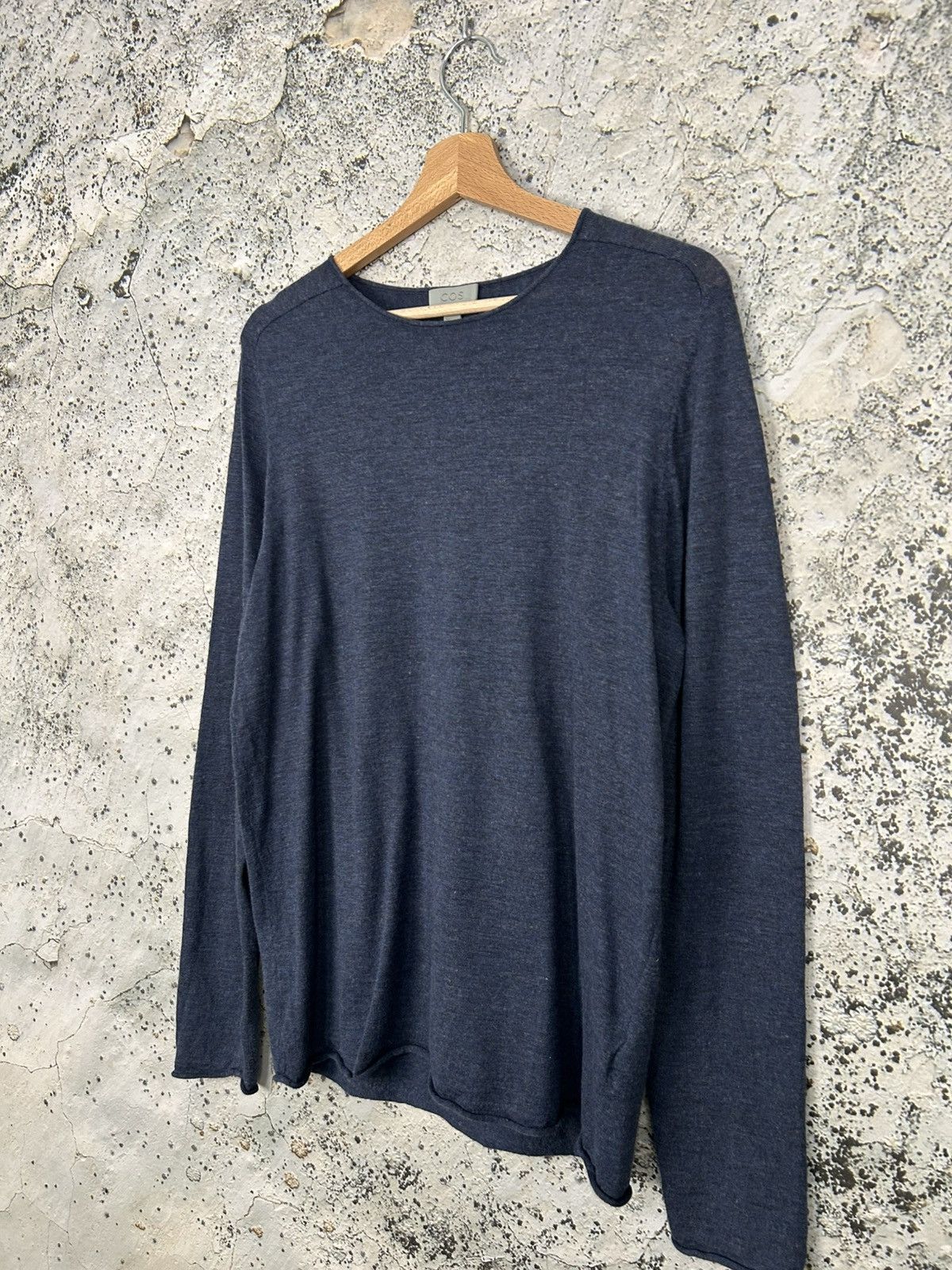 Cos Cos Avant Garde Wool Linen Sweater Designer Minimalist Size US M / EU 48-50 / 2 - 2 Thumbnail