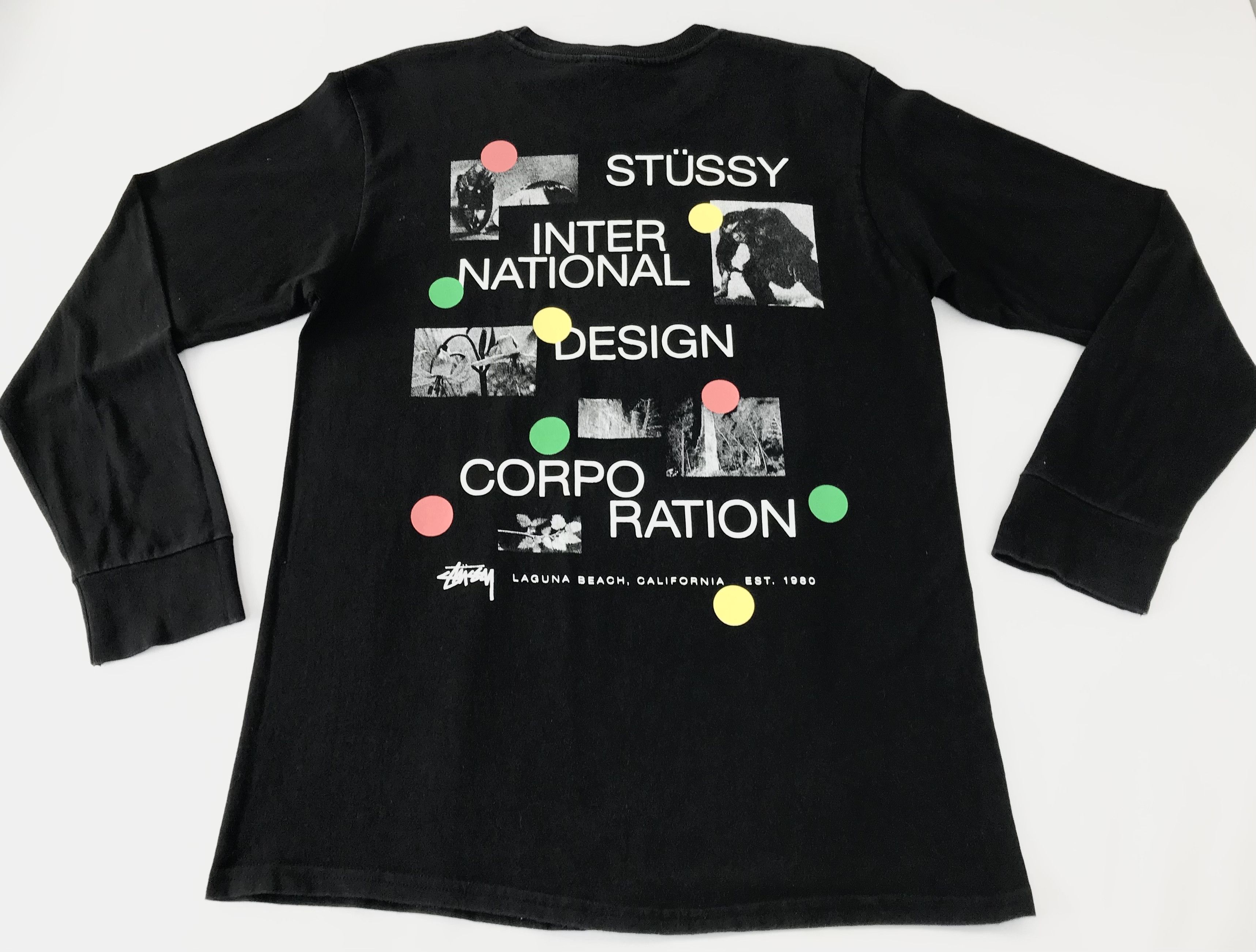 Stussy Stussy International Design Corporation Long Sleeve T.Shirt Size US M / EU 48-50 / 2 - 2 Thumbnail