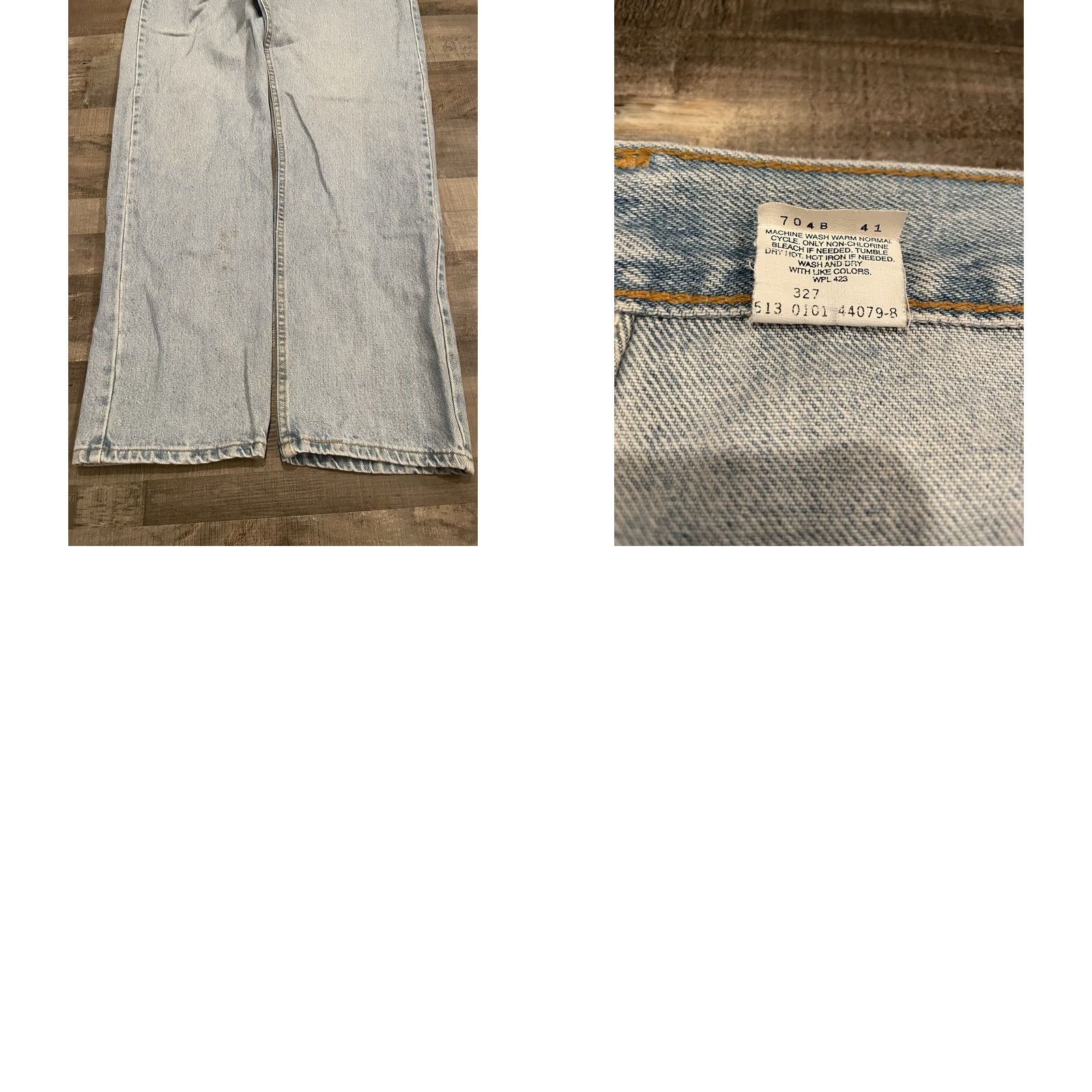 Levi's VINTAGE Levi's 505 Jeans Regular Men 38x31 Blue Distressed USA Straight F503 Size US 38 / EU 54 - 8 Thumbnail