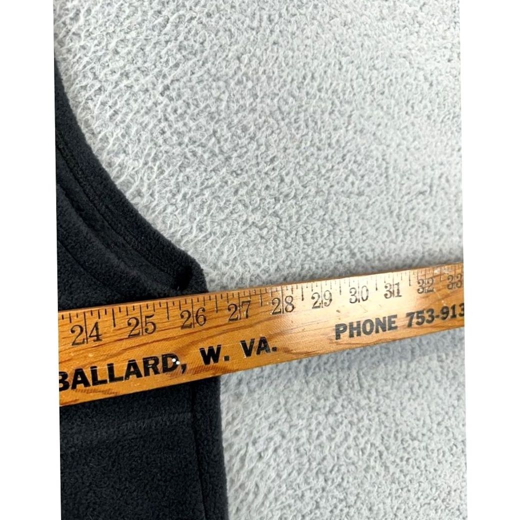 Vintage Columbia Fleece Vest Adult XL Black Full Zip Mock Neck Pockets Mens Size US XL / EU 56 / 4 - 7 Thumbnail