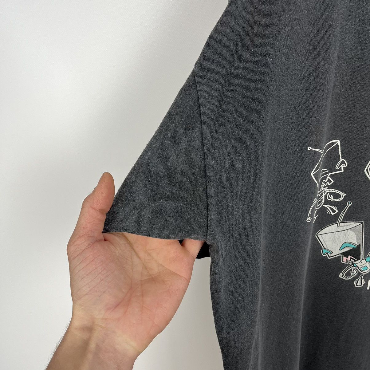 Cartoon Network × Vintage Vintage Invader Zim rare cartoon faded tee 2001 Size US XL / EU 56 / 4 - 9 Thumbnail