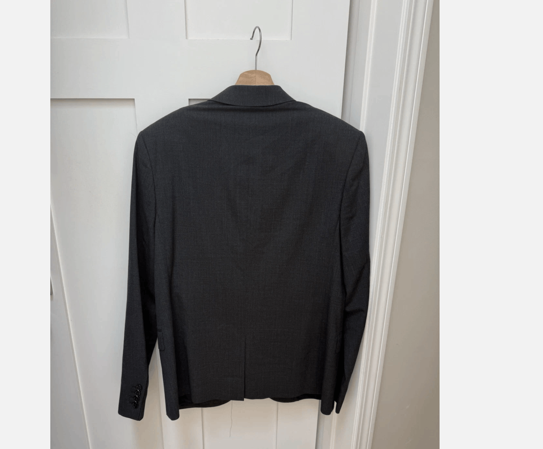 Iro IRO NWT Charcoal Gray Wool Blazer Jacket 48 EUR / 38 US Size 38R - 4 Thumbnail