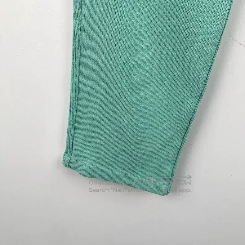 Loro Piana Loro Piana size M Green Cotton Drawstring Casual Knit Trous Size 23" - 4 Thumbnail