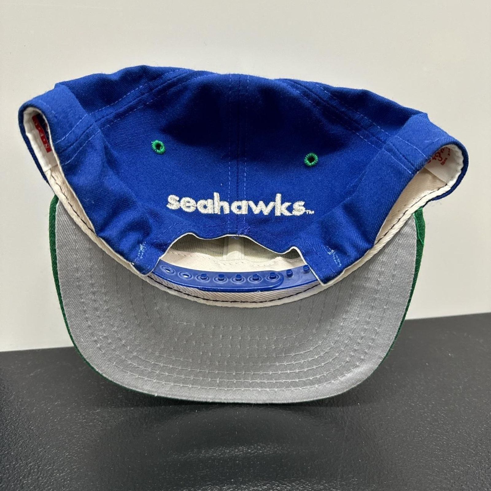 New Era × Vintage New Era Seattle Seahawks NFL Wool Vintage 90s SnapBack Hat Size ONE SIZE - 3 Thumbnail
