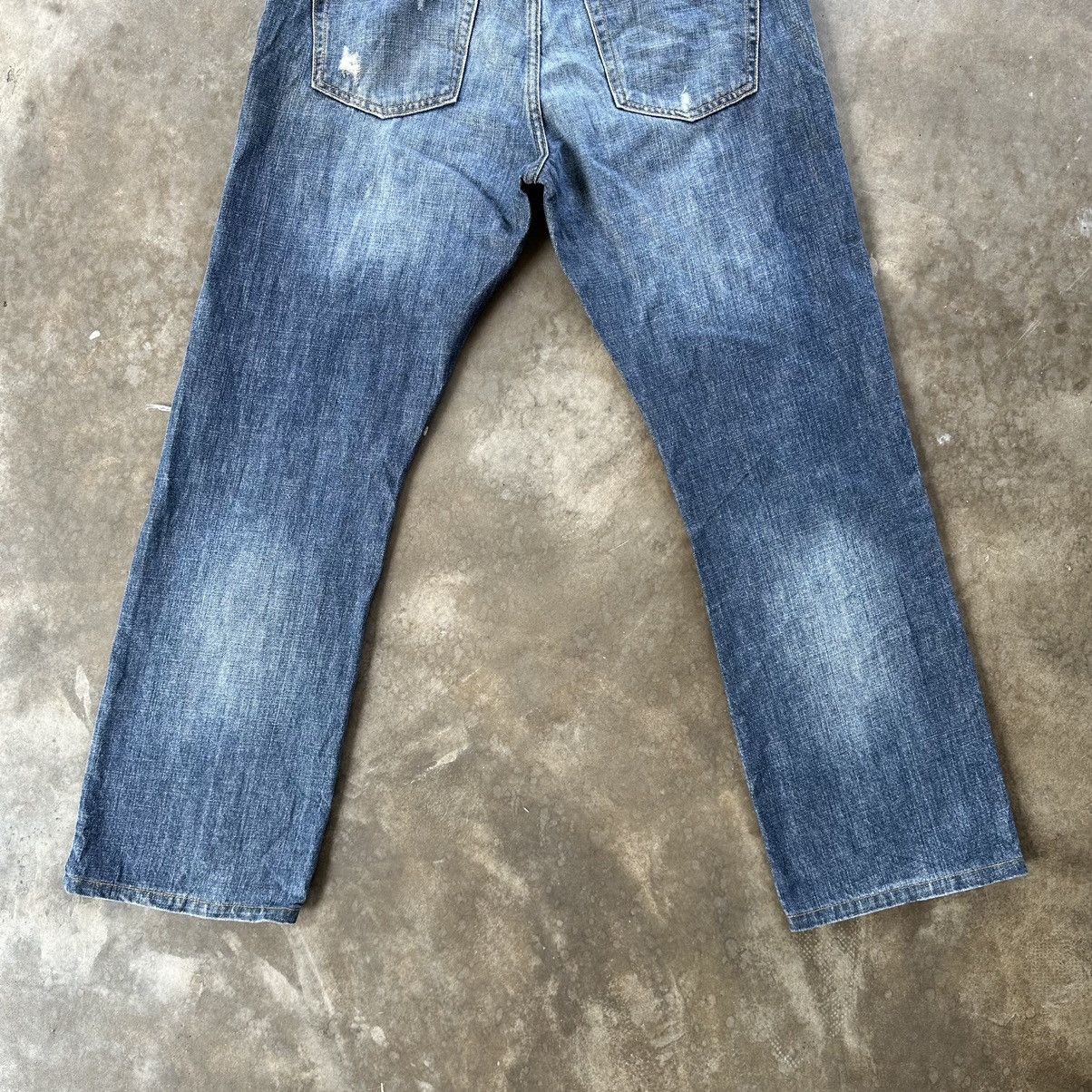 Japanese Brand Vintage Japanese Distressed Denim Faded Jean Pant Size US 31 - 11 Thumbnail