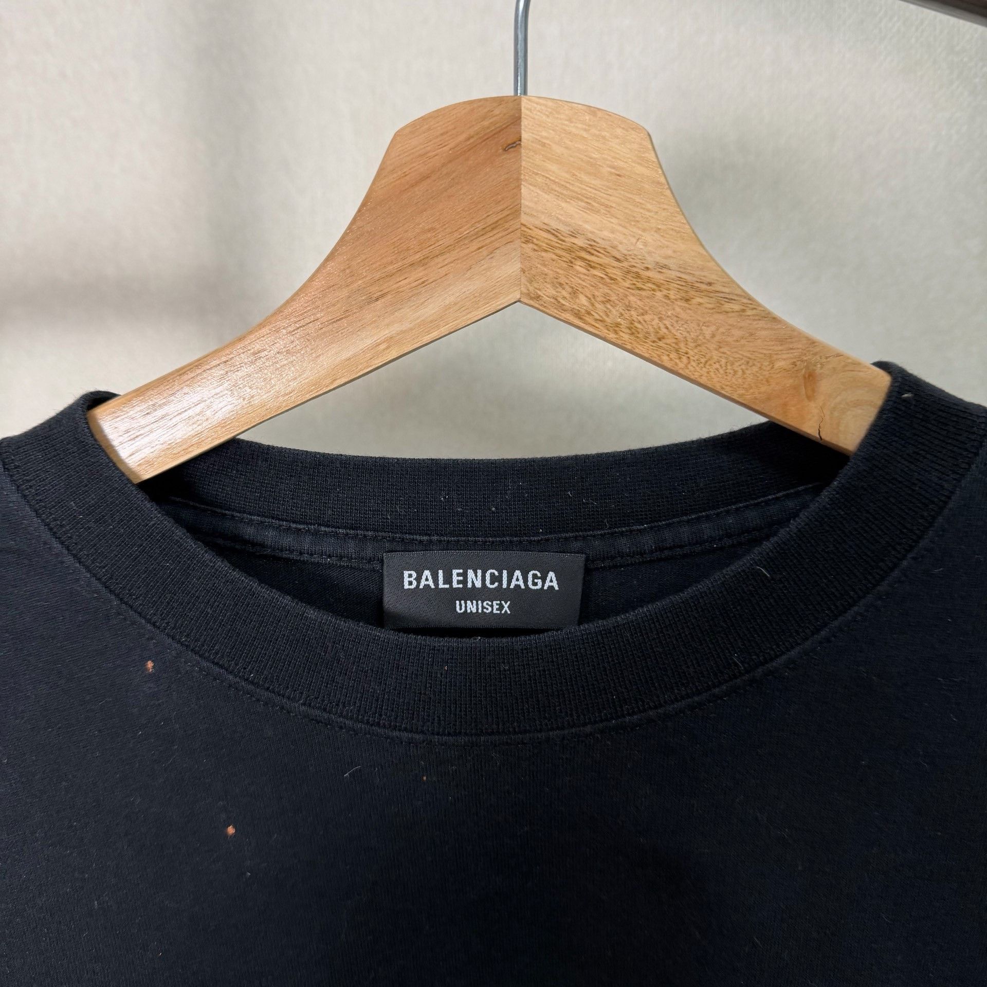 Balenciaga Balenciaga FW21 Logo Print T-Shirt Size US L / EU 52-54 / 3 - 3 Thumbnail