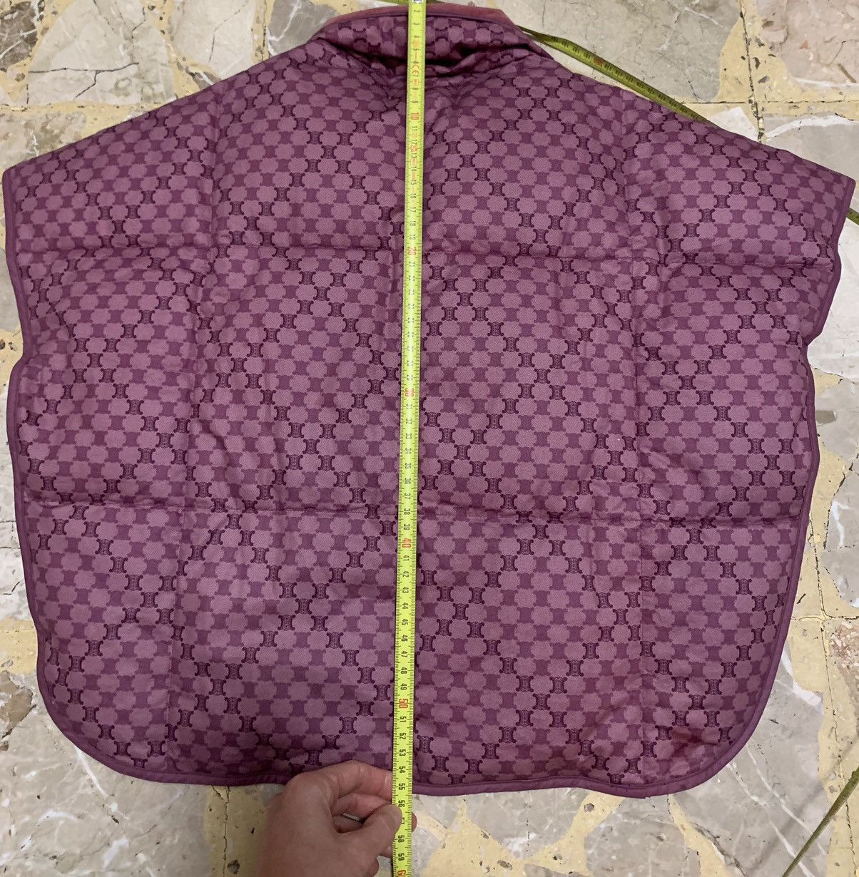 Celine Japanese Down Vest – Celine-style Horsebit Pattern Size M / US 6-8 / IT 42-44 - 3 Thumbnail