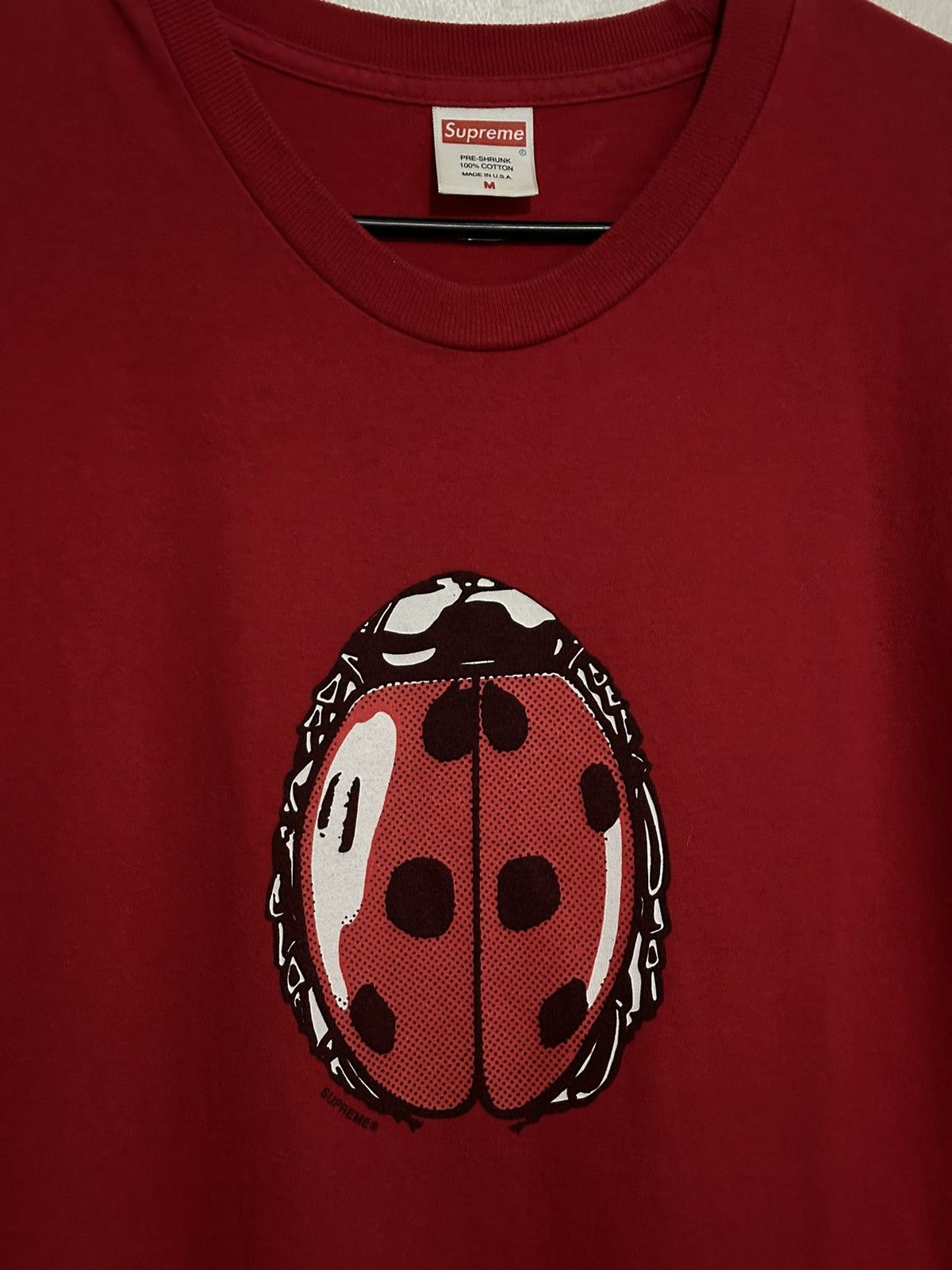 Supreme Supreme Ladybug Tee Size US M / EU 48-50 / 2 - 2 Thumbnail