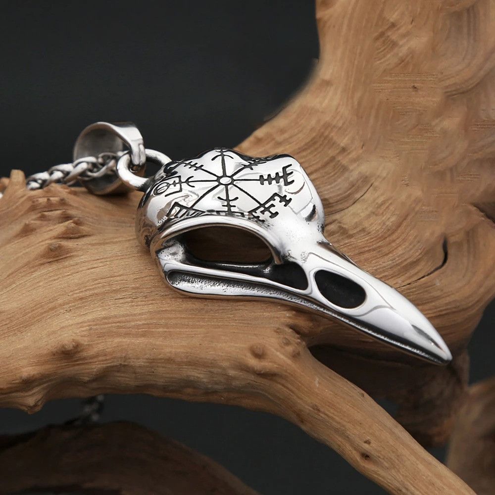 Other Crow Head Pendant Necklace Size ONE SIZE - 6 Thumbnail