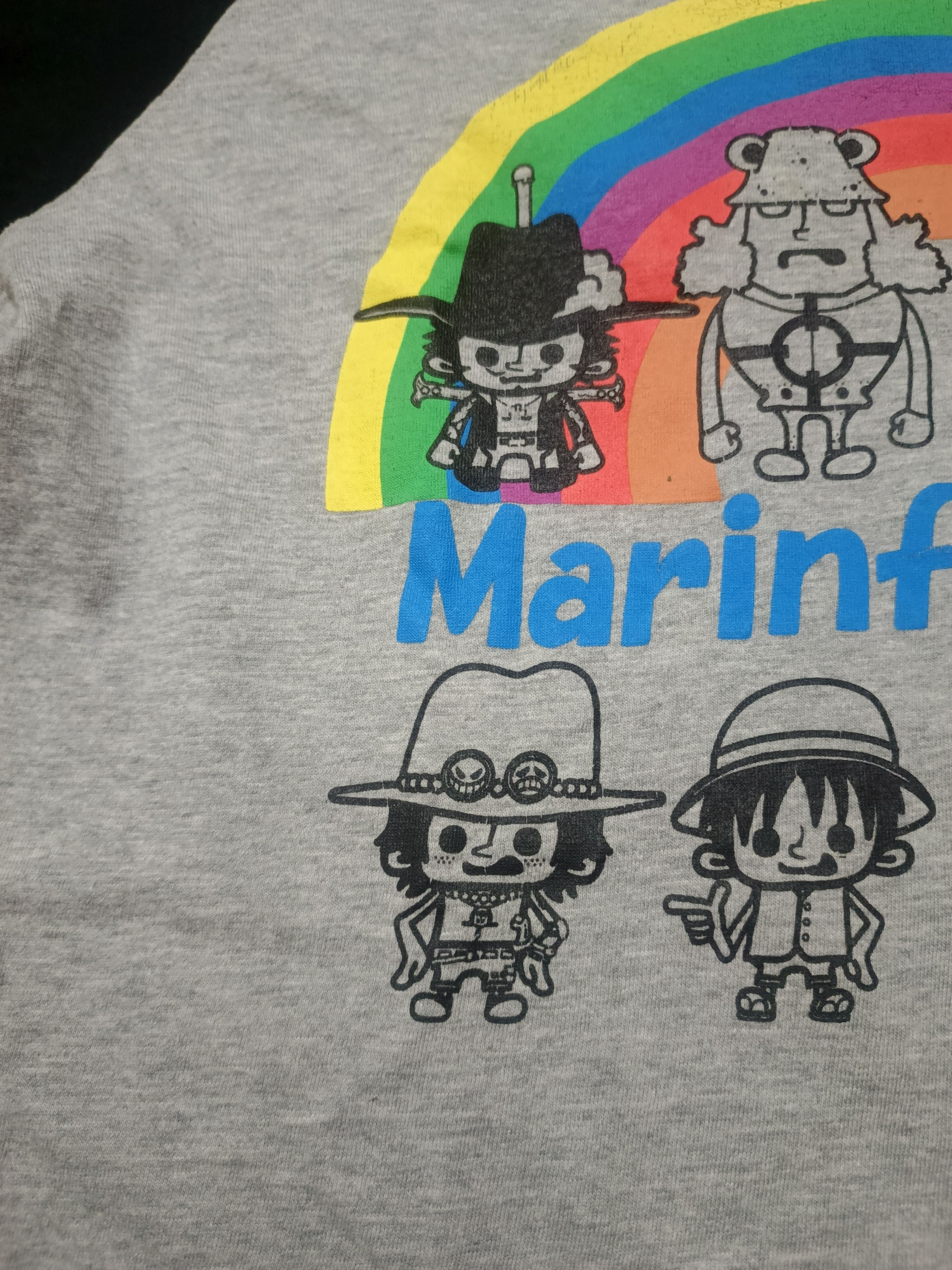 ONE PIECE CHARACTER MARINEFORD WAR JAPANESE ANIME TEE