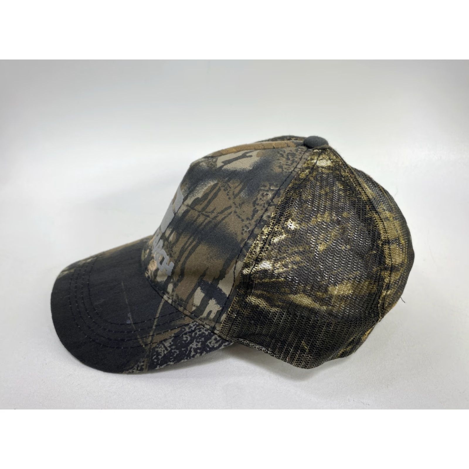 Vintage VINTAGE Outdoor Cap CHEMSEARCH Mossy Oak Break Up Camouflage Strapback Hat Cap Size ONE SIZE - 4 Thumbnail