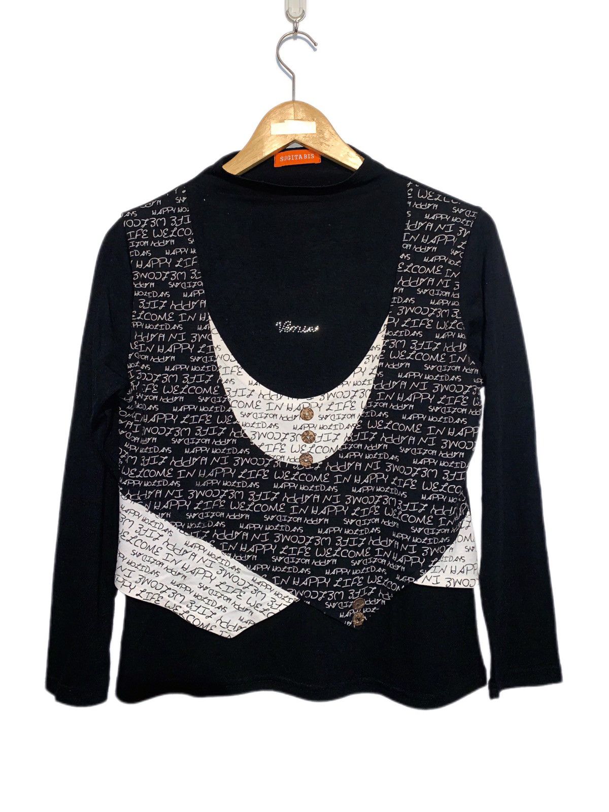 Hysteric Glamour Japanese brand vintage Sugita bis longsleeve Size M / US 6-8 / IT 42-44 - 1 Thumbnail