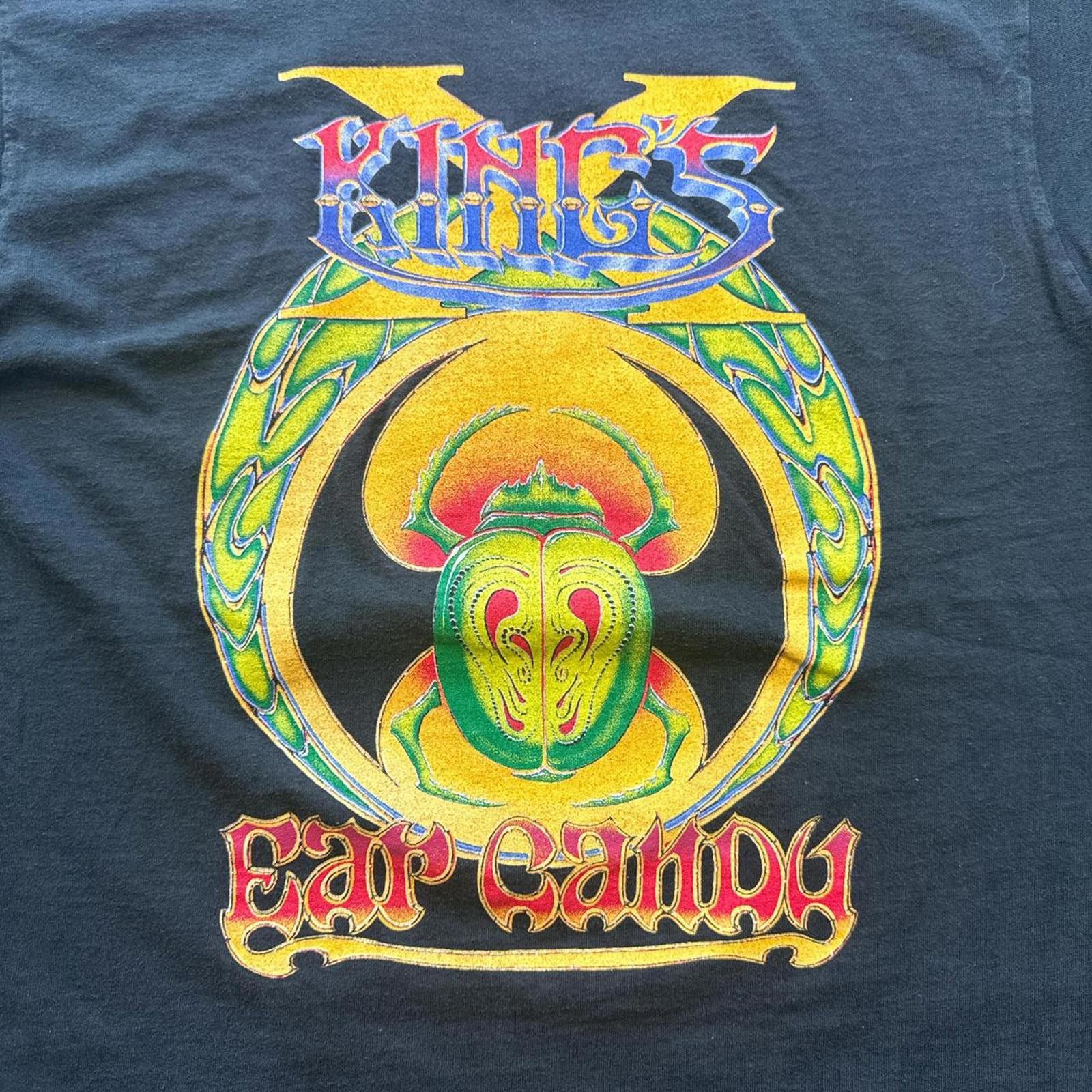 Fruit Of The Loom King's X Rock Band Album Ear Candy Single Stitch 90s T-Shirt Size US L / EU 52-54 / 3 - 3 Thumbnail