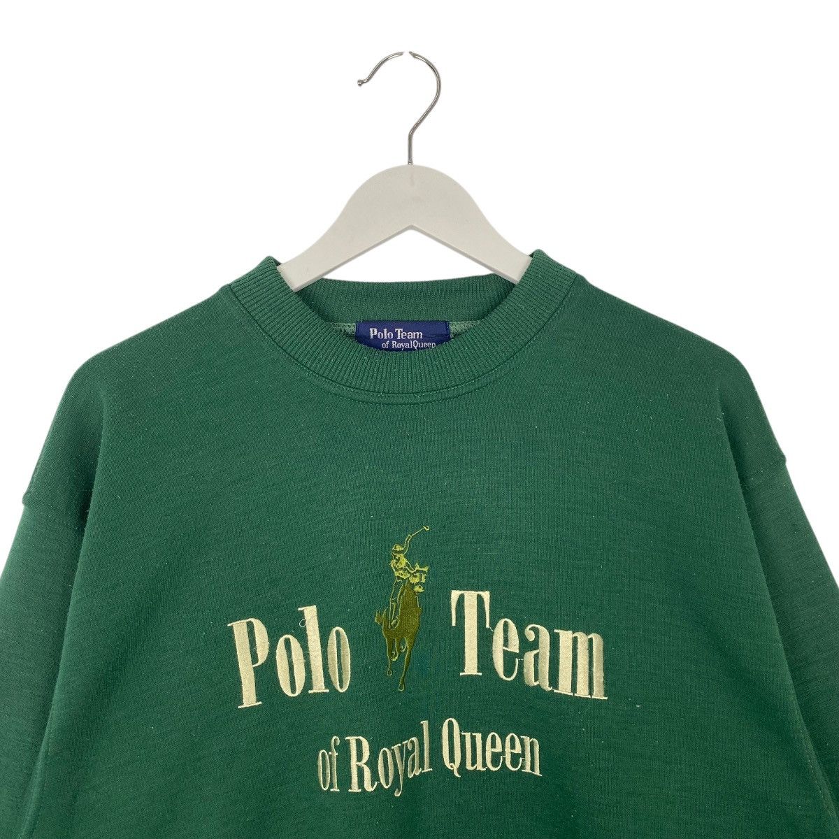 Vintage Vintage Polo Team Of Royal Queen Sweatshirt Crewneck Size M Size US M / EU 48-50 / 2 - 4 Thumbnail