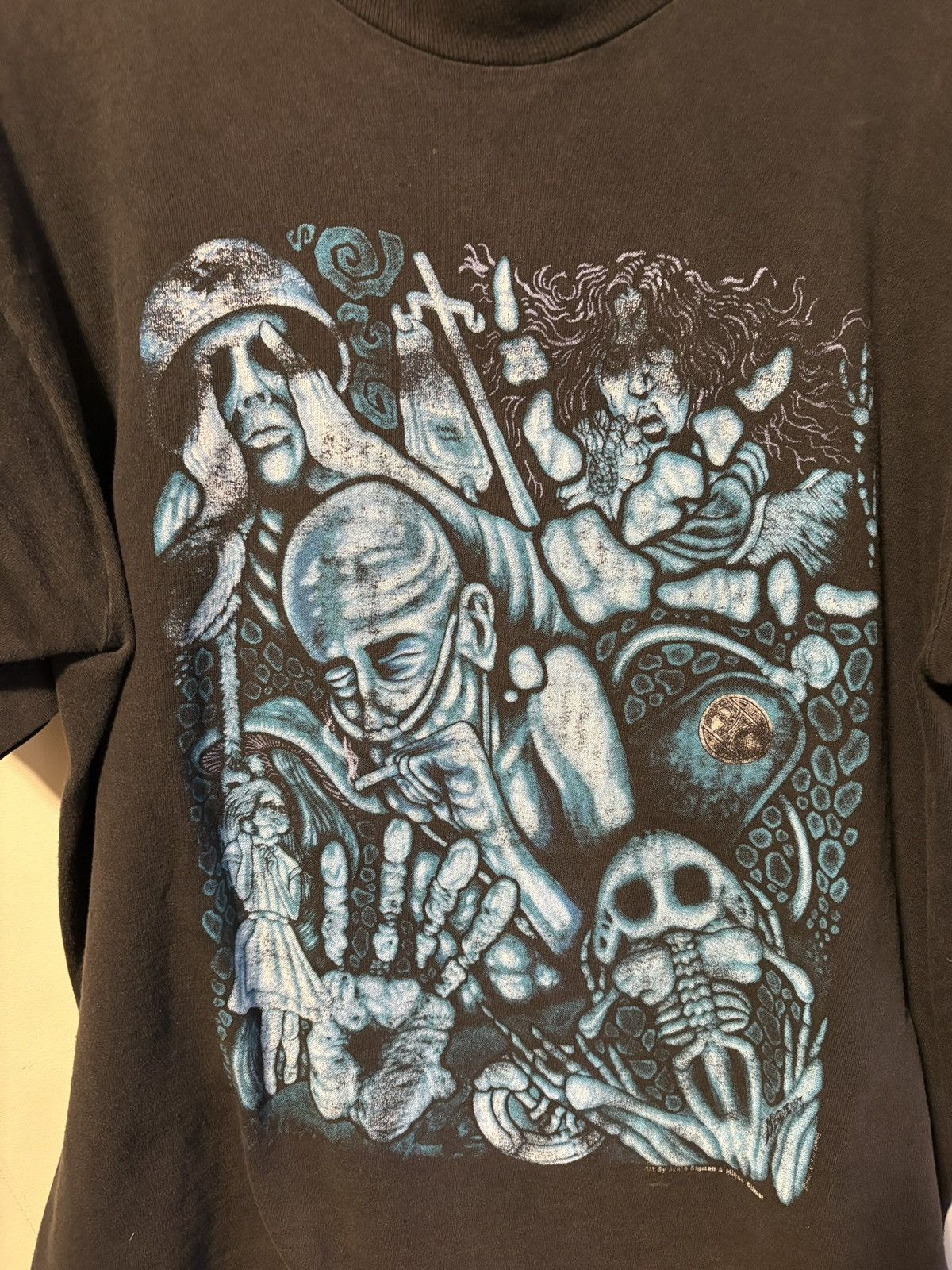 Fruit Of The Loom Vintage 90s Alice in chains tour tee Size US L / EU 52-54 / 3 - 2 Thumbnail