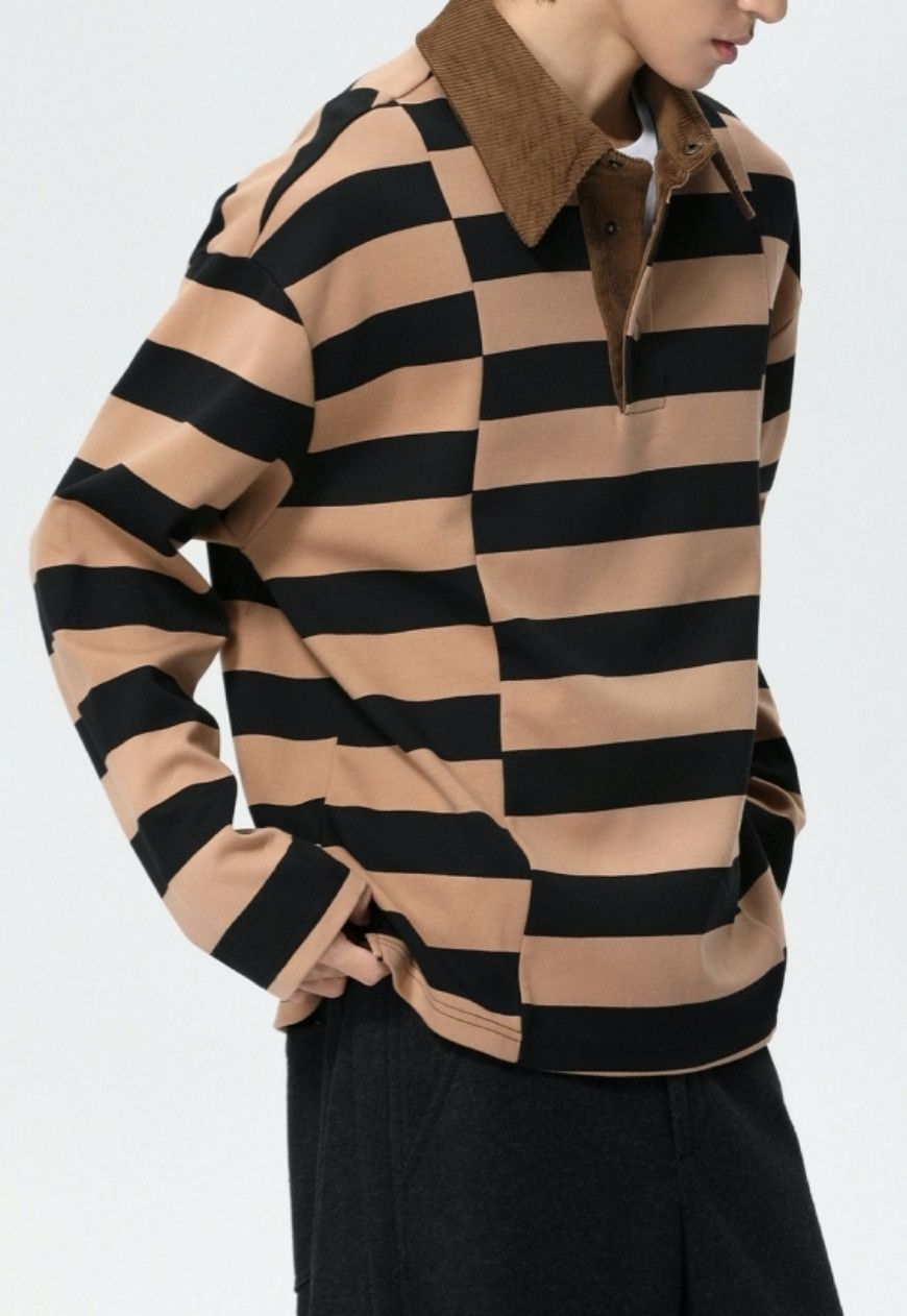 Other Men’s striped retro sweatshirt Size US M / EU 48-50 / 2 - 2 Thumbnail