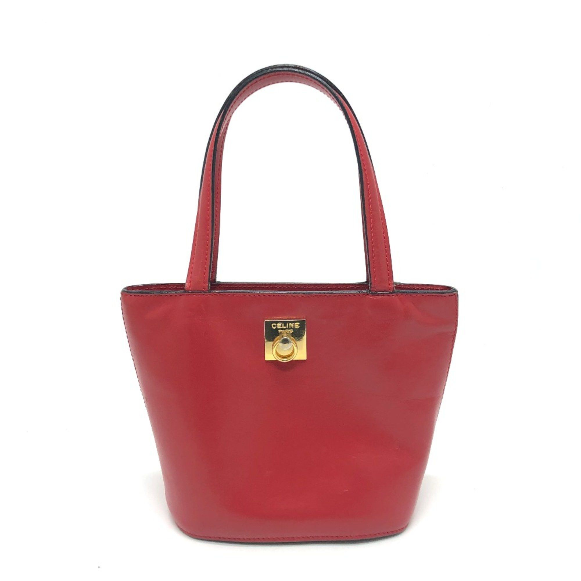 Celine CELINE Bag Hand Bag Red Size ONE SIZE - 1 Thumbnail