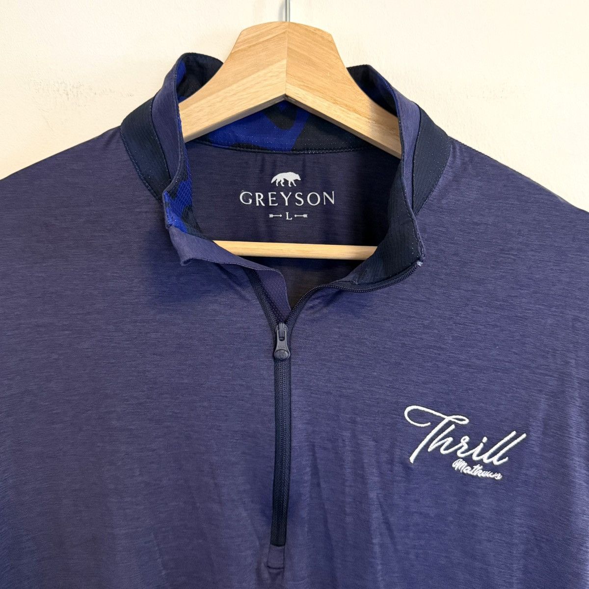 Other Greyson Thrill Mathews Guide Sport Quarter Zip Golf Pullover Size US L / EU 52-54 / 3 - 4 Thumbnail