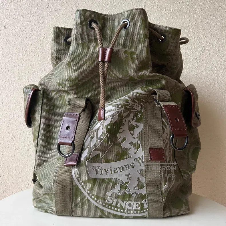 Vivienne Westwood Vivienne Westwood size os Saturn Full Print Camouflage Doub Size ONE SIZE - 3 Thumbnail
