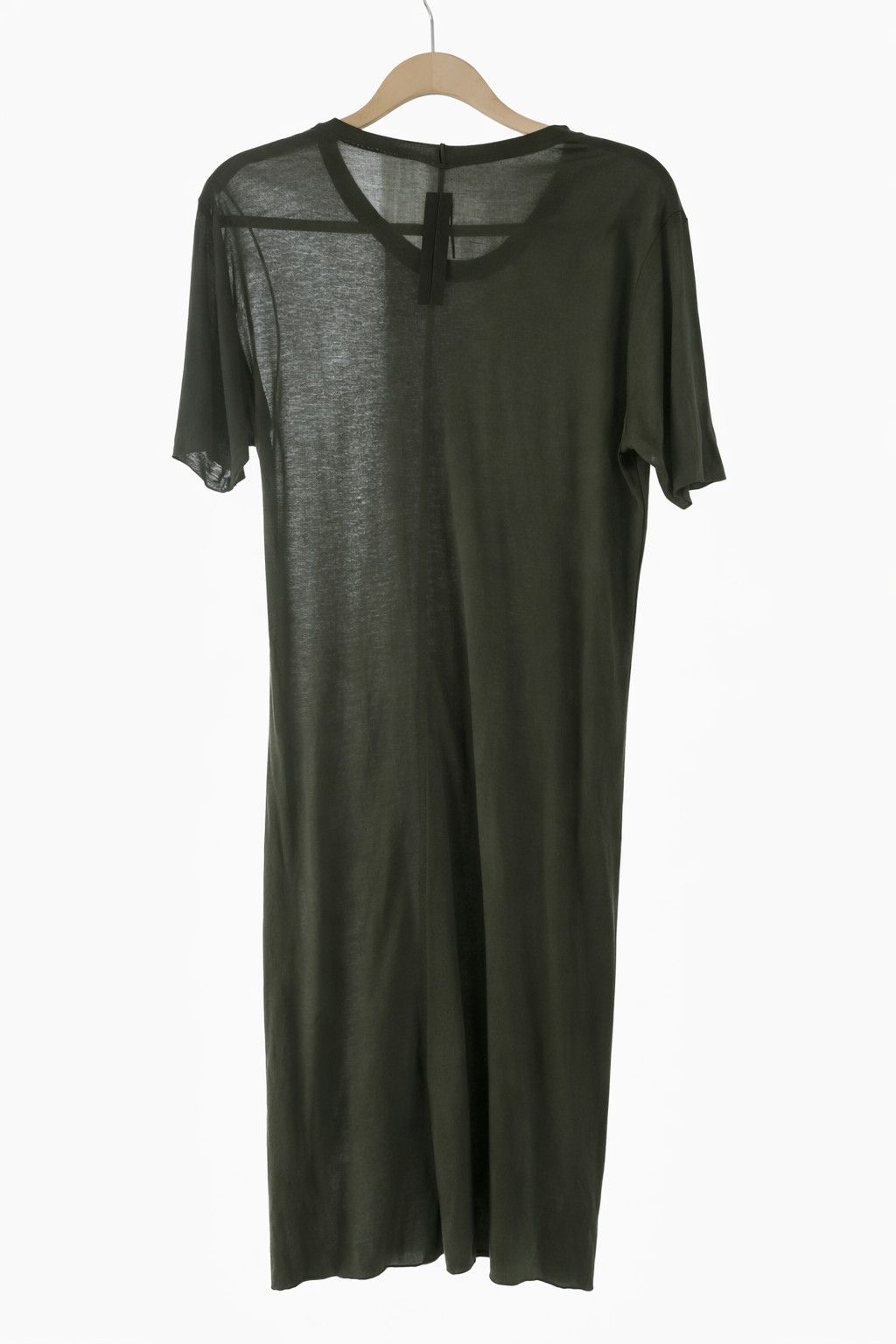 Rick Owens Rick Owens Mainline Basic Tee – Jade Green – Size S Size US S / EU 44-46 / 1 - 2 Thumbnail