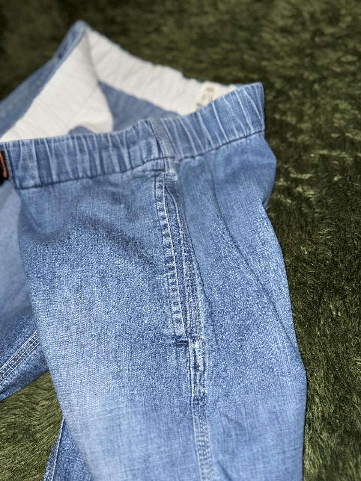 Wild Things Wildthings Japan Cropped Cut-Off Belted Denim Pants Size US 30 / EU 46 - 4 Thumbnail