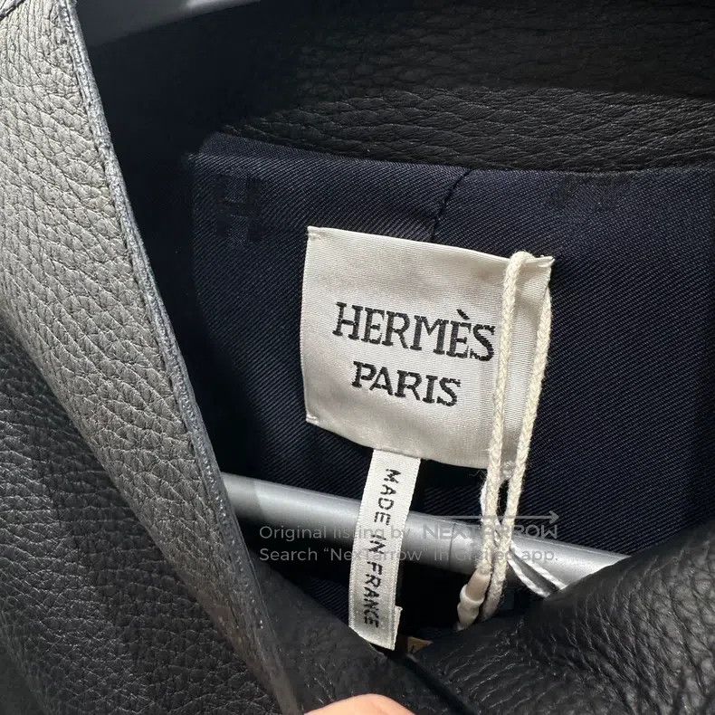 Hermes Hermes Deer Leather Irregular Zipper Leather Jacket Size XS / US 0-2 / IT 36-38 - 3 Thumbnail
