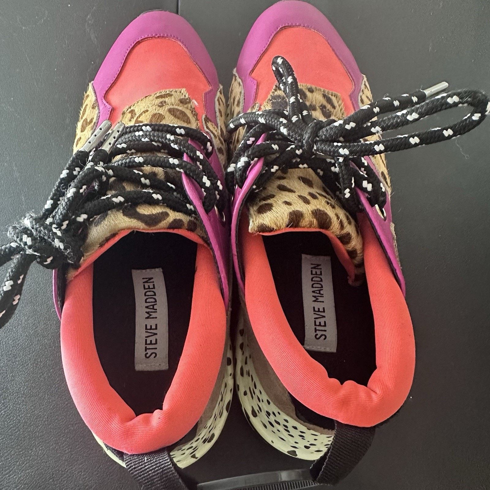 Steve Madden Steve Madden Cliff Leopard Print Women’s Sneakers Size 10 Size US 10 / IT 40 - 7 Thumbnail