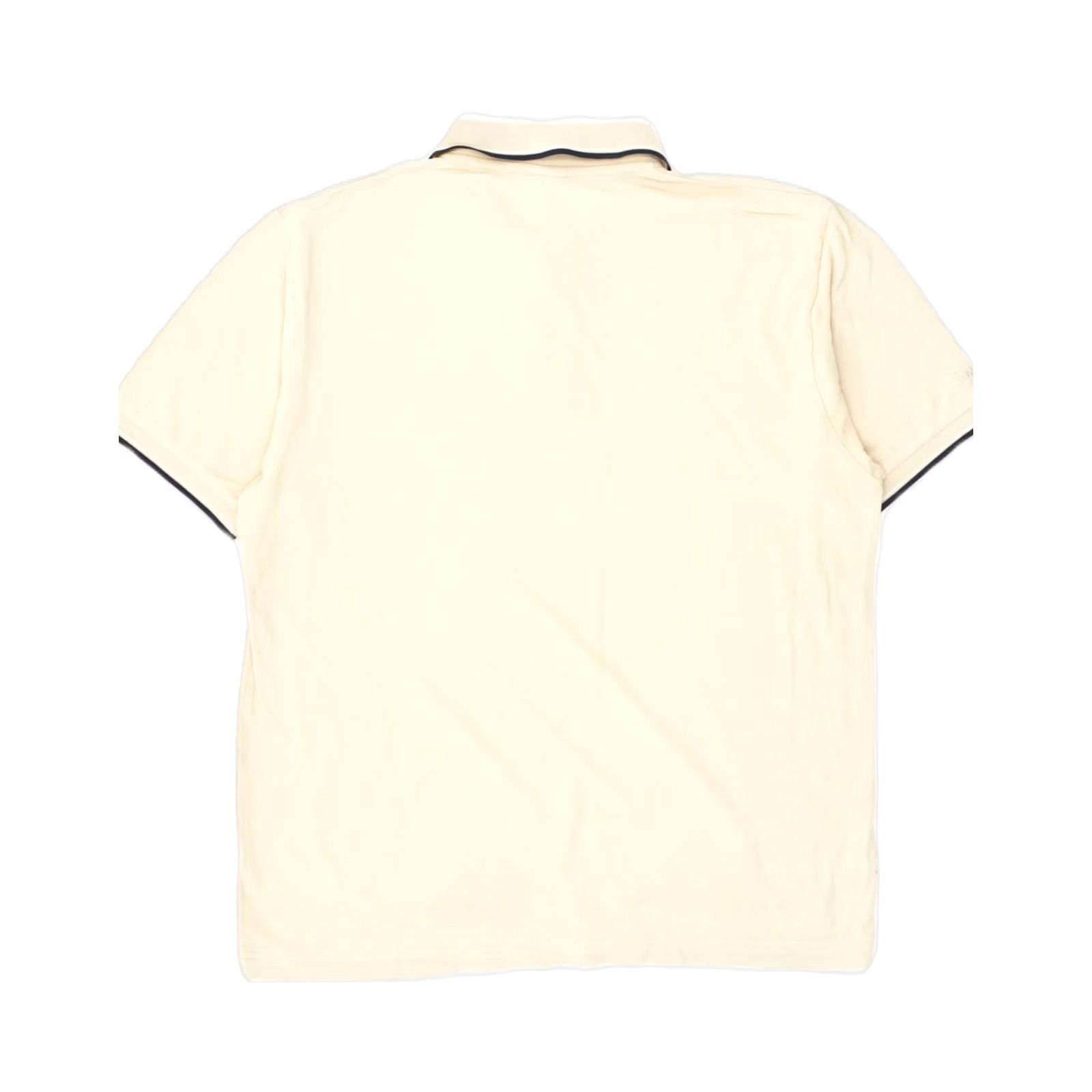 Vintage VINTAGE Mens Polo Shirt Beige 2XL Cotton AM15 Size US XXL / EU 58 / 5 - 2 Thumbnail