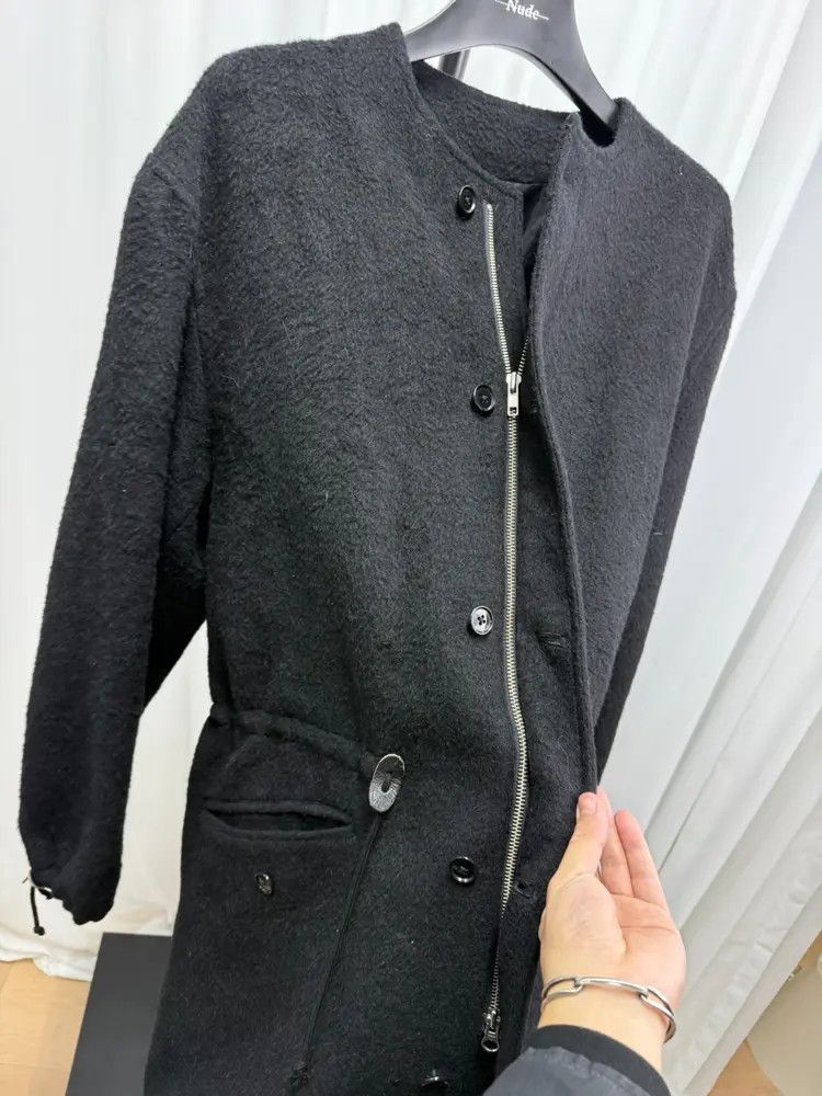 Yohji Yamamoto Yohji Yamamoto Yohji Yamamoto Wool Jacket Coat-2506 Size US XL / EU 56 / 4 - 4 Thumbnail