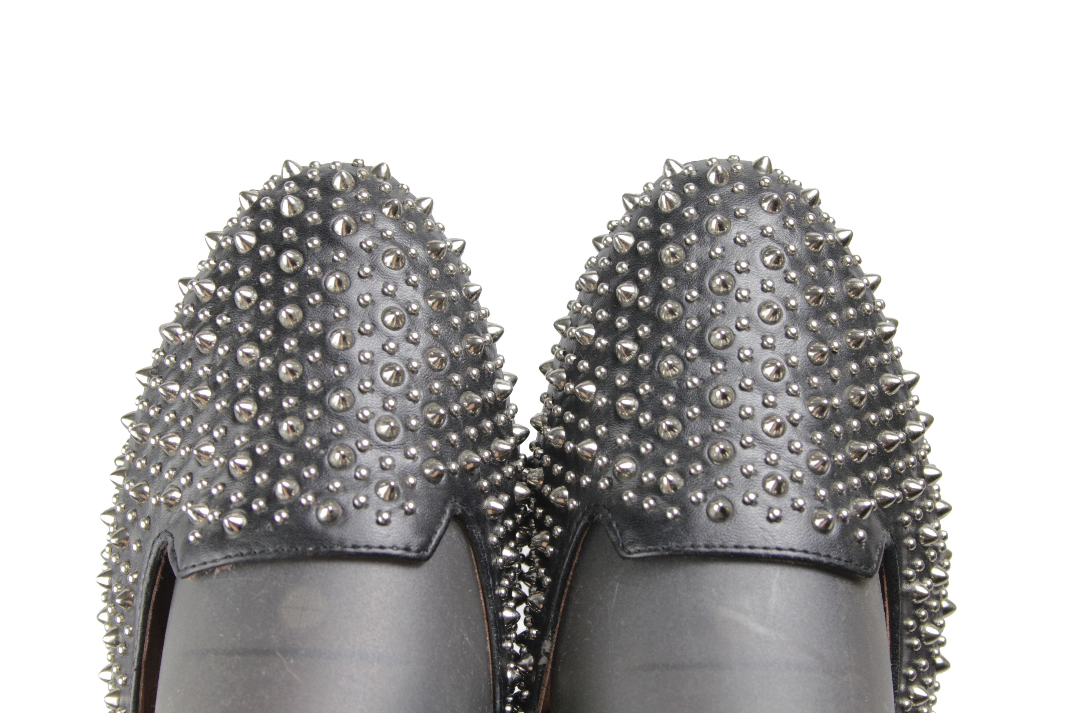 Jeffrey Campbell Y2K Rockstuds Ballerinas Boat Shoes Size US 7 / IT 37 - 6 Thumbnail