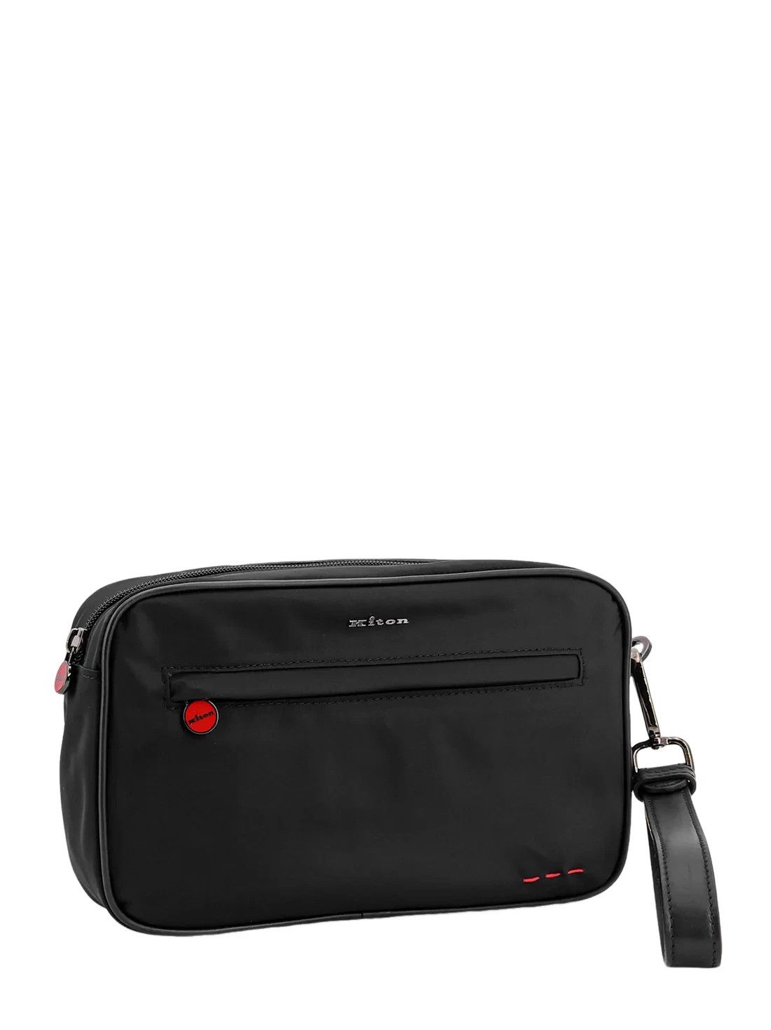 Kiton KITON Black Nylon Clutch New & Authentic Size ONE SIZE - 3 Thumbnail