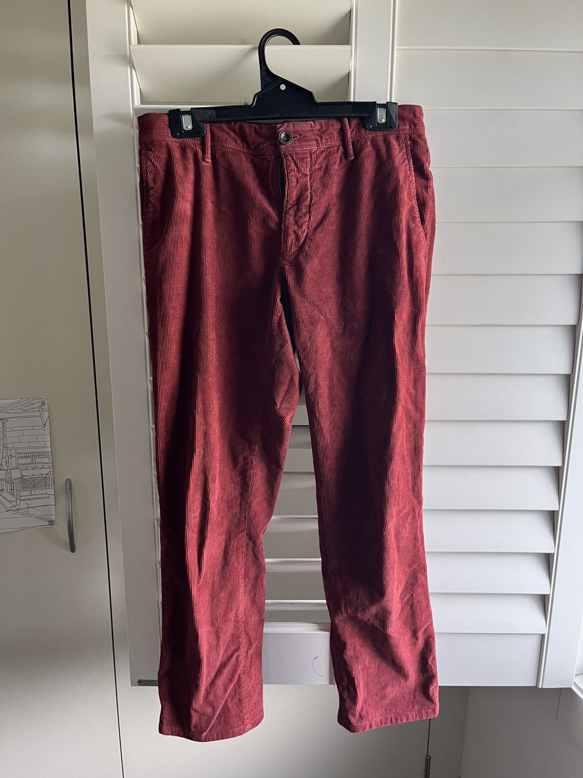 Slowear Slowear/Incotex slim fit velvet trousers Size US 30 / EU 46 - 1 Thumbnail